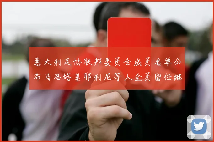 意大利足协联邦委员会成员名单公布马洛塔基耶利尼等人全员留任继续服务